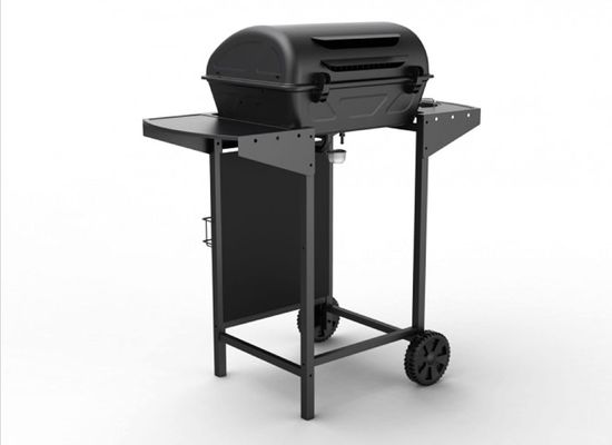 Flame Safety Device Classic Black Backyard Butane Bbq Gas Grill for Outdoor Cooking