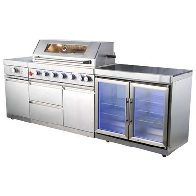 NL-B801-3 Large Stainless Steel Countertop Grill Machine for Indoor BBQ Grilling