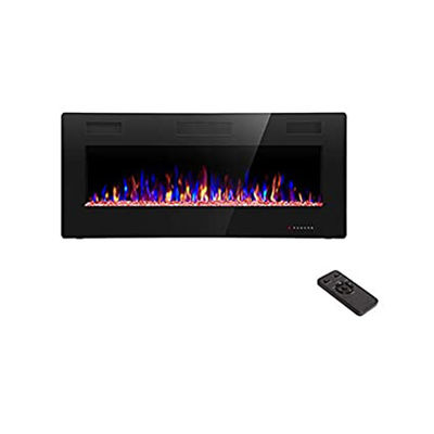 App-Controlled 36-In 9 Colors Flame Electric Fireplace Heater Tisch Kamin Linear Fireplace
