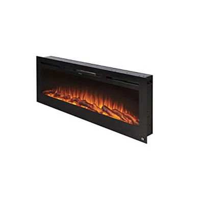 Customized Logo Acceptable 60 Inch Indoor 3D Artificial Fire Flame Electrical Heater