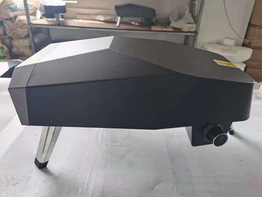 Small Outdoor Gas Pizza Oven with 305x305mm Barbecue Area and Built-in Pizza Stone Table