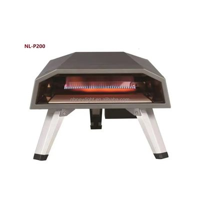 620*400*300mm Portable Gas Pizza Oven for Fast Pizza Cooking G.W./N.W 12.55kg/10.7kg